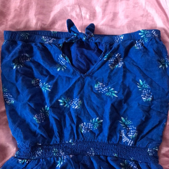 Hollister blue Romper. - Picture 3 of 3